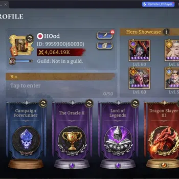 Watcher of Realms Accounts End-Game Global 60xx|Power 4M|8 Lord:Ezareth,Torodor,Laya,Etc|43 Legend:SunWukong A4,Silas
