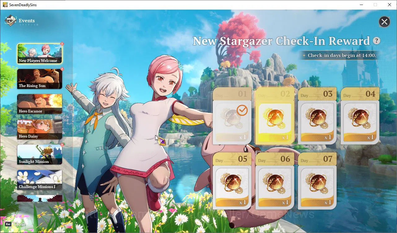 The Seven Deadly Sins: Origin Accounts NA WEST|Fresh Starter Lv 2|3 SSR| Escanor, Jericho image 6