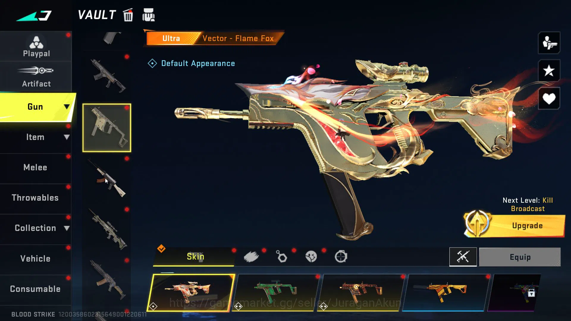 Blood Strike Accounts Mid-Tier Asia|1 ETERNAL COLAB MELE(Dual Blades-Ultrahard Blade)12 3