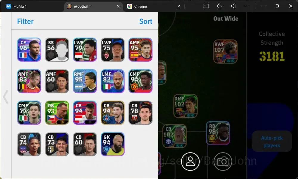 eFootball Accounts Mobile|PW 3181|Bigtime yamal|Epic Ibrahimovic,Zola image 2