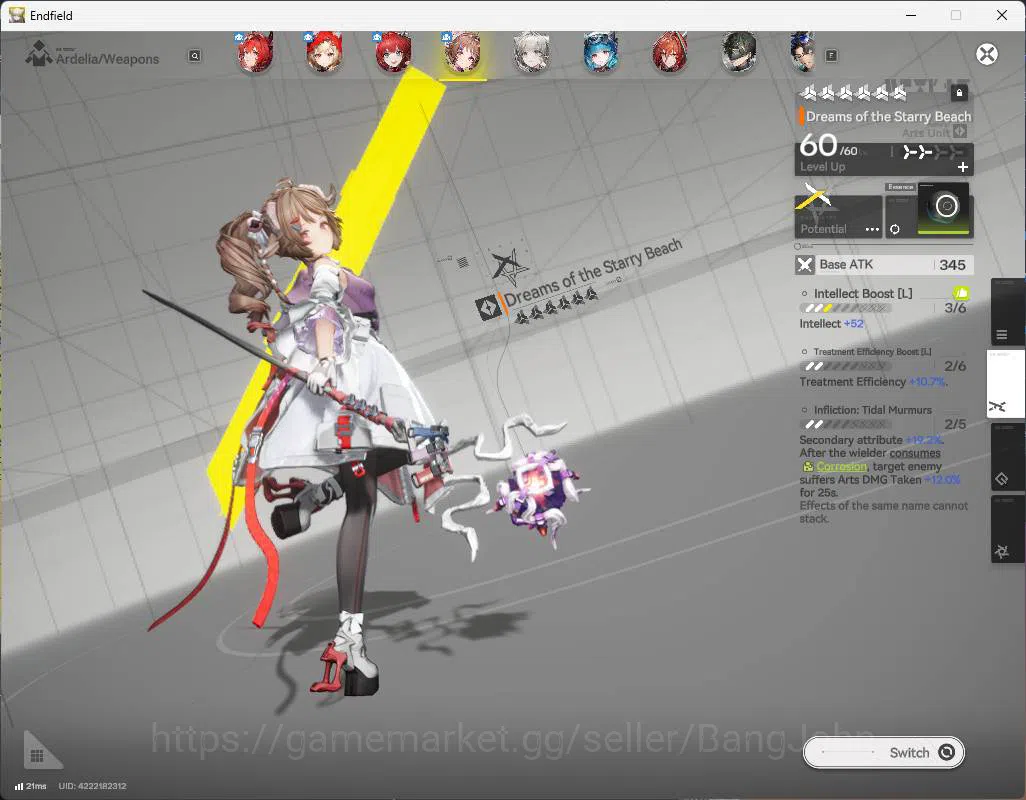 Arknights: Endfield Accounts ASIA | LVL 47 | laevatain, rossi, Ardelia sign, La image 12