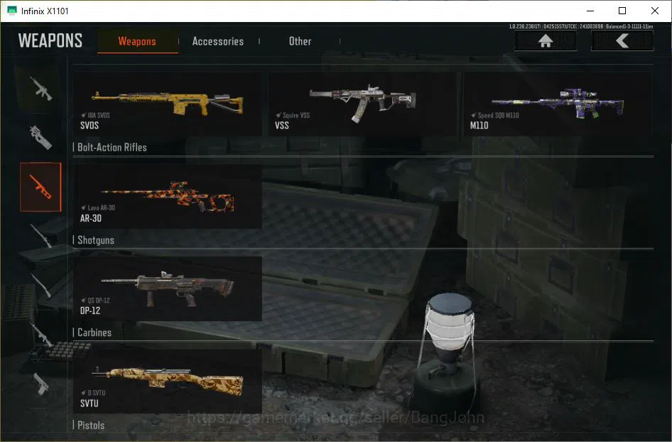 Arena Breakout Accounts MOBILE Lvl 30 | SV 60,2M | CV 10 M |MORE SKIN SQUI image 4