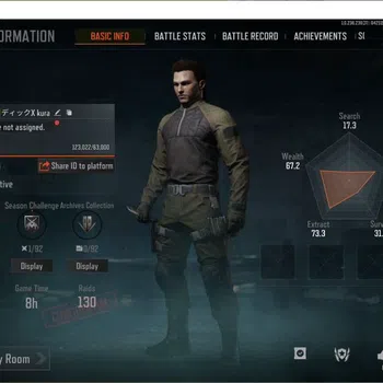 Arena Breakout High Value MOBILE Lvl 30 | SV 60,2M | CV 10 M |MORE SKIN SQUI image 1