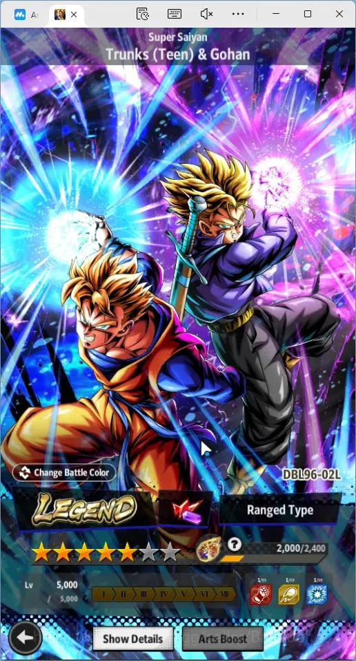 Dragon Ball Legends Accounts Global | Lvl 165|34.1M Total Power|31K CC|2 UL|5 L image 10