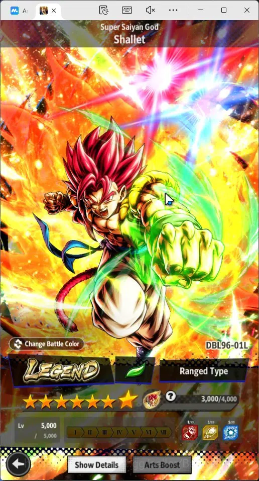 Dragon Ball Legends Accounts Global | Lvl 165|34.1M Total Power|31K CC|2 UL|5 L image 11