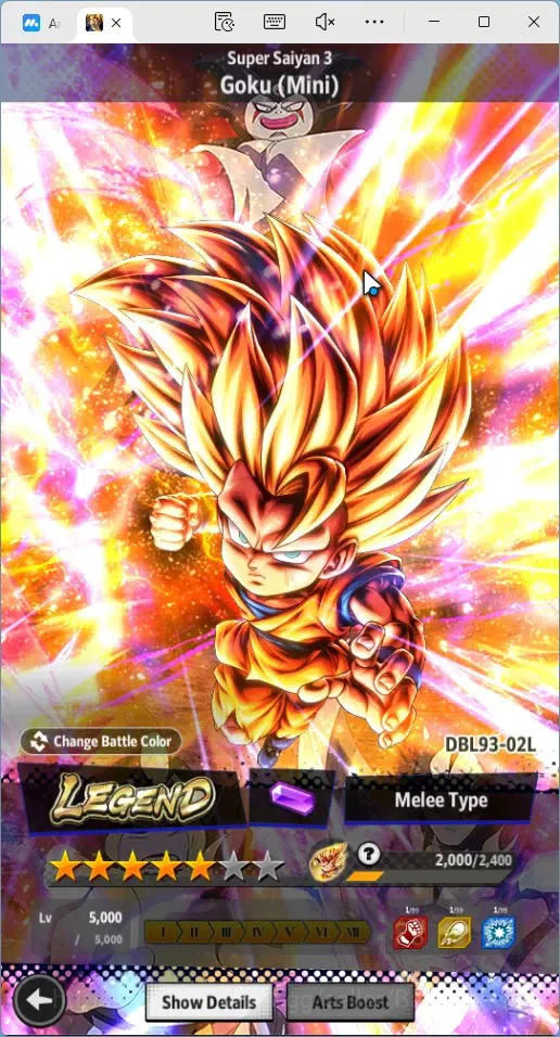 Dragon Ball Legends Accounts Global | Lvl 165|34.1M Total Power|31K CC|2 UL|5 L image 14