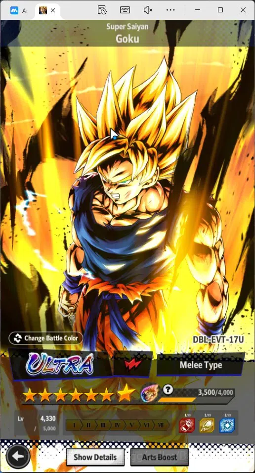 Dragon Ball Legends Accounts Global | Lvl 165|34.1M Total Power|31K CC|2 UL|5 L image 15