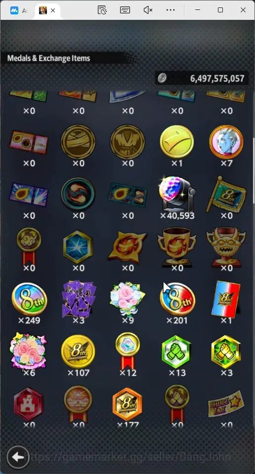 Dragon Ball Legends Accounts Global | Lvl 165|34.1M Total Power|31K CC|2 UL|5 L image 2