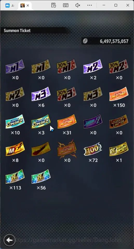 Dragon Ball Legends Accounts Global | Lvl 165|34.1M Total Power|31K CC|2 UL|5 L image 4