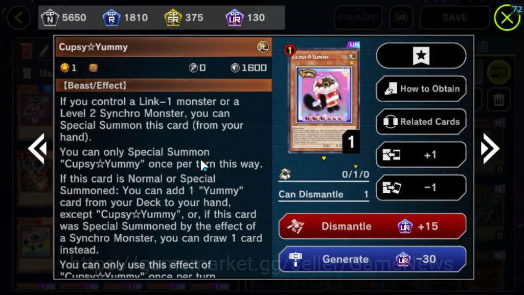 Yu-Gi-Oh! Master Duel Accounts Lv 18|20 Deck|VSK9,Dracotail,Radiant Typhon,Yummys image 9
