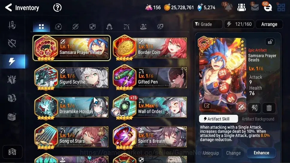 Epic Seven Accounts GLOBAL Unverif|7 ML(Belian,Monar Sword Iseria,NM L image 15