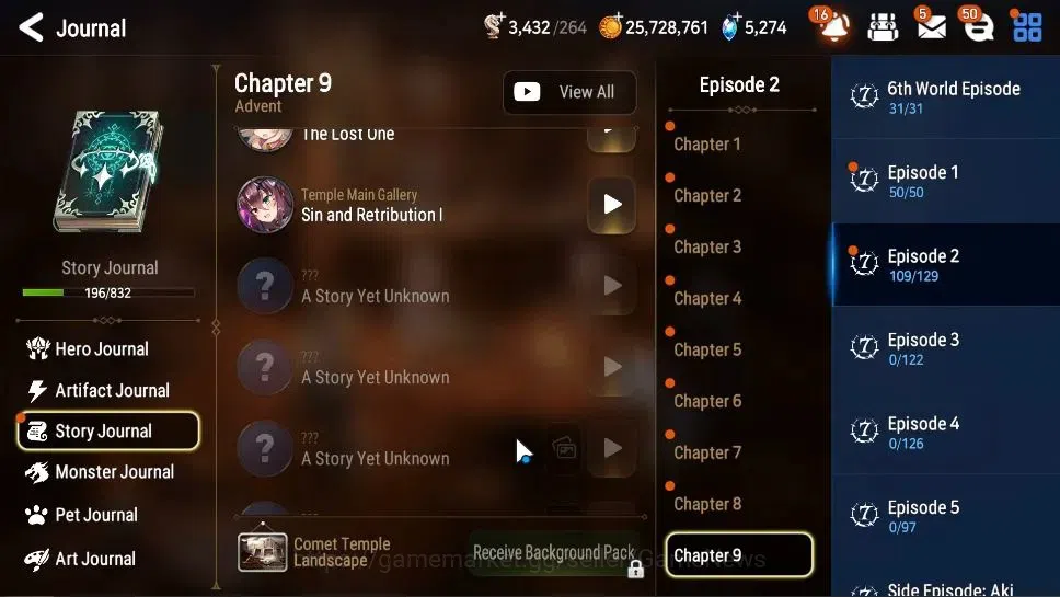 Epic Seven Accounts GLOBAL Unverif|7 ML(Belian,Monar Sword Iseria,NM L image 9