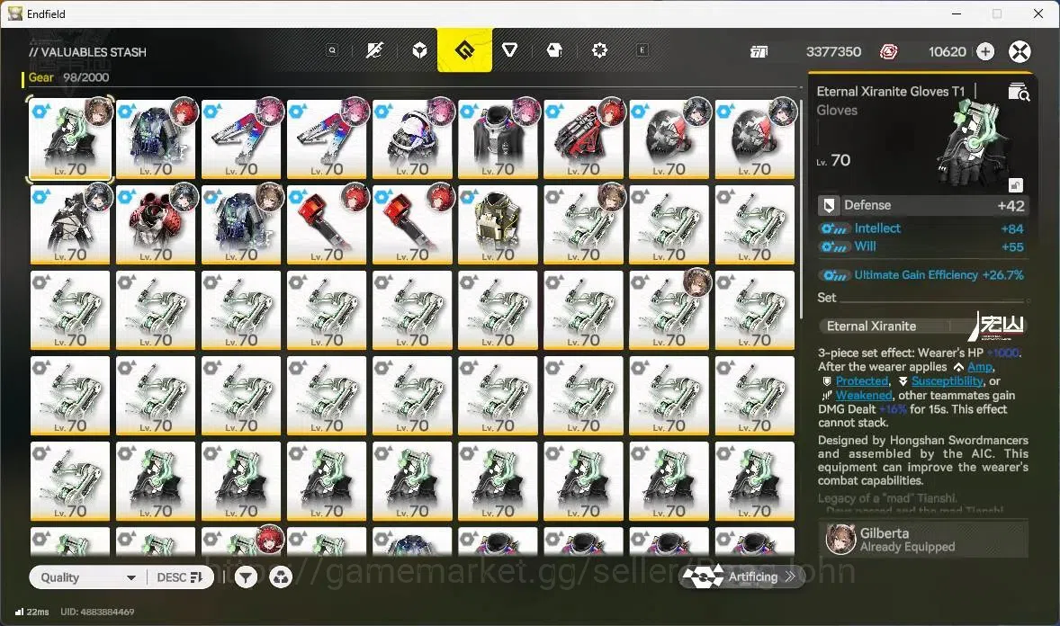 Arknights: Endfield Accounts Asia|Lv 60|6 Limit+5 Sign (Yvonne,Gilberta P1,Laev image 14