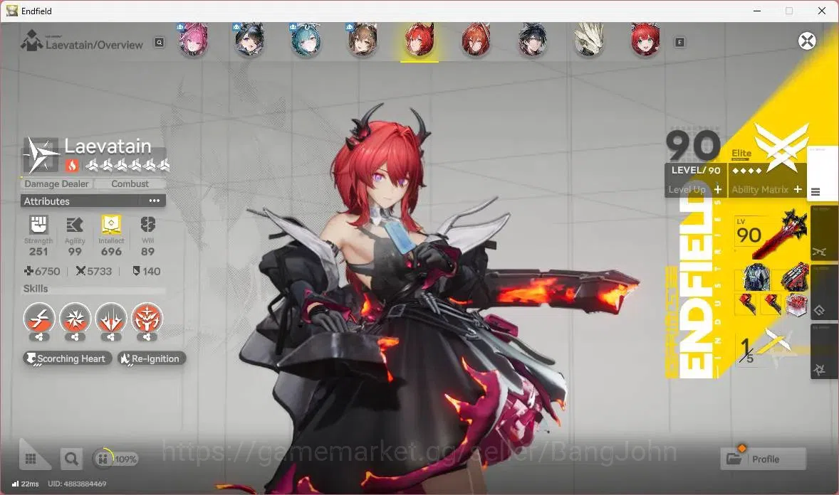 Arknights: Endfield Accounts Asia|Lv 60|6 Limit+5 Sign (Yvonne,Gilberta P1,Laev image 8