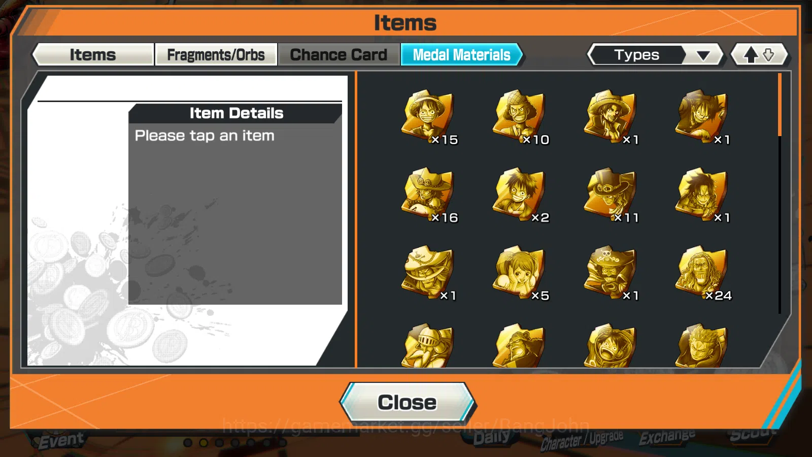 One Piece Bounty Rush Accounts Global | 6EX | 4Emperor teach,the5elder saturn,HP  image 7
