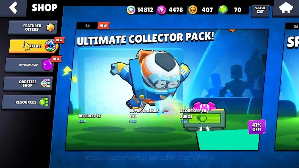 Brawl Stars Accounts 18419 Trophy|74 Brawlers 15 Max|14k Bling|1 HyperC image 7