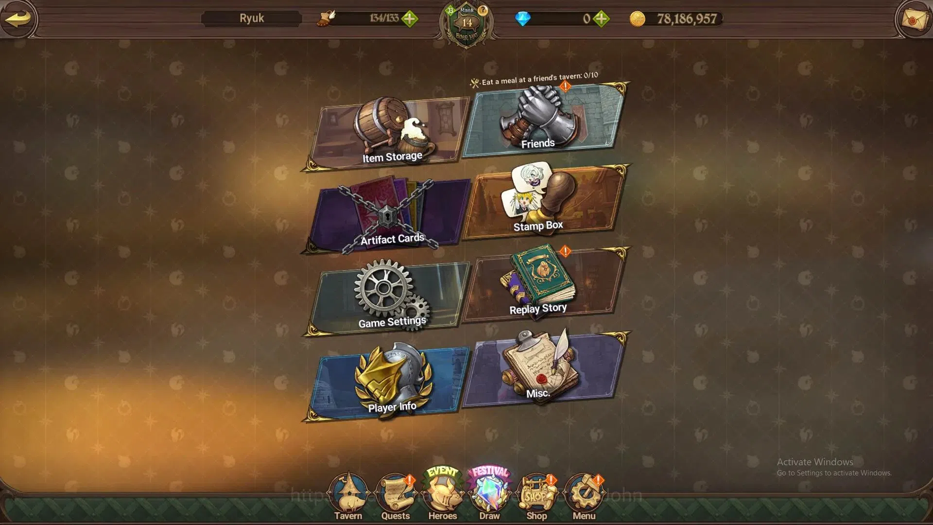 The Seven Deadly Sins: Grand Cross Accounts ASIA |296K CC|UR 4|UR Nemesis 4/6,Menor 1/6,DK Mel image 7