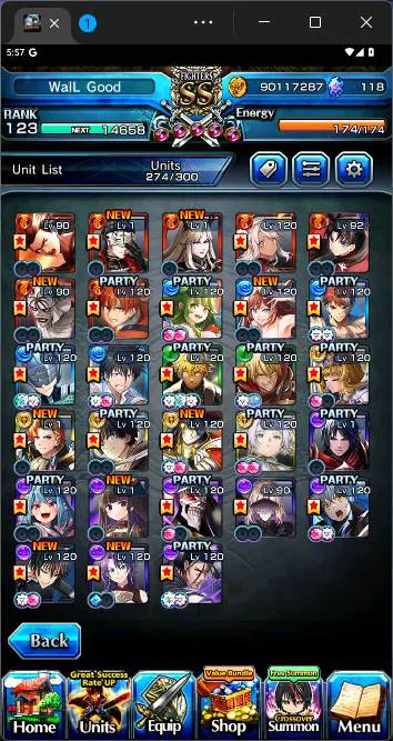 Grand Summoners Accounts GLOBAL|28 Ascend|Many Crossover|Inumata TW,Frieren image 10