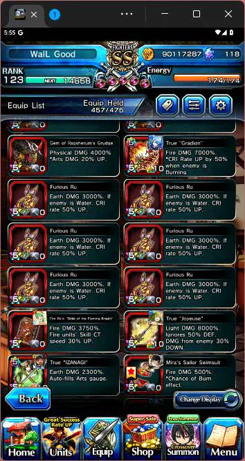 Grand Summoners Accounts GLOBAL|28 Ascend|Many Crossover|Inumata TW,Frieren image 4