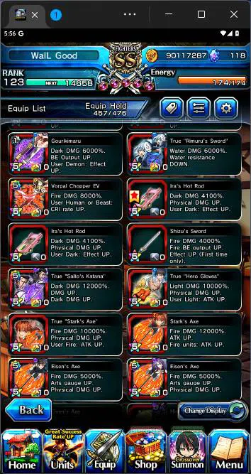 Grand Summoners Accounts GLOBAL|28 Ascend|Many Crossover|Inumata TW,Frieren image 6