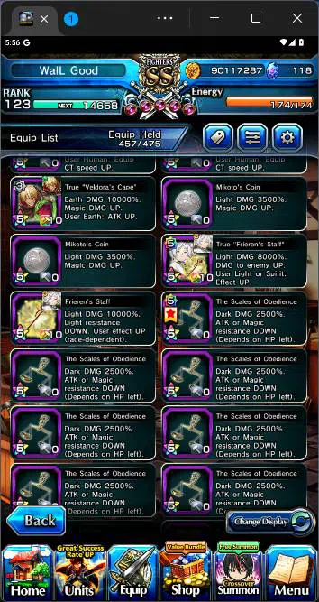 Grand Summoners Accounts GLOBAL|28 Ascend|Many Crossover|Inumata TW,Frieren image 7
