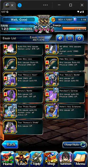 Grand Summoners Accounts GLOBAL|28 Ascend|Many Crossover|Inumata TW,Frieren image 8