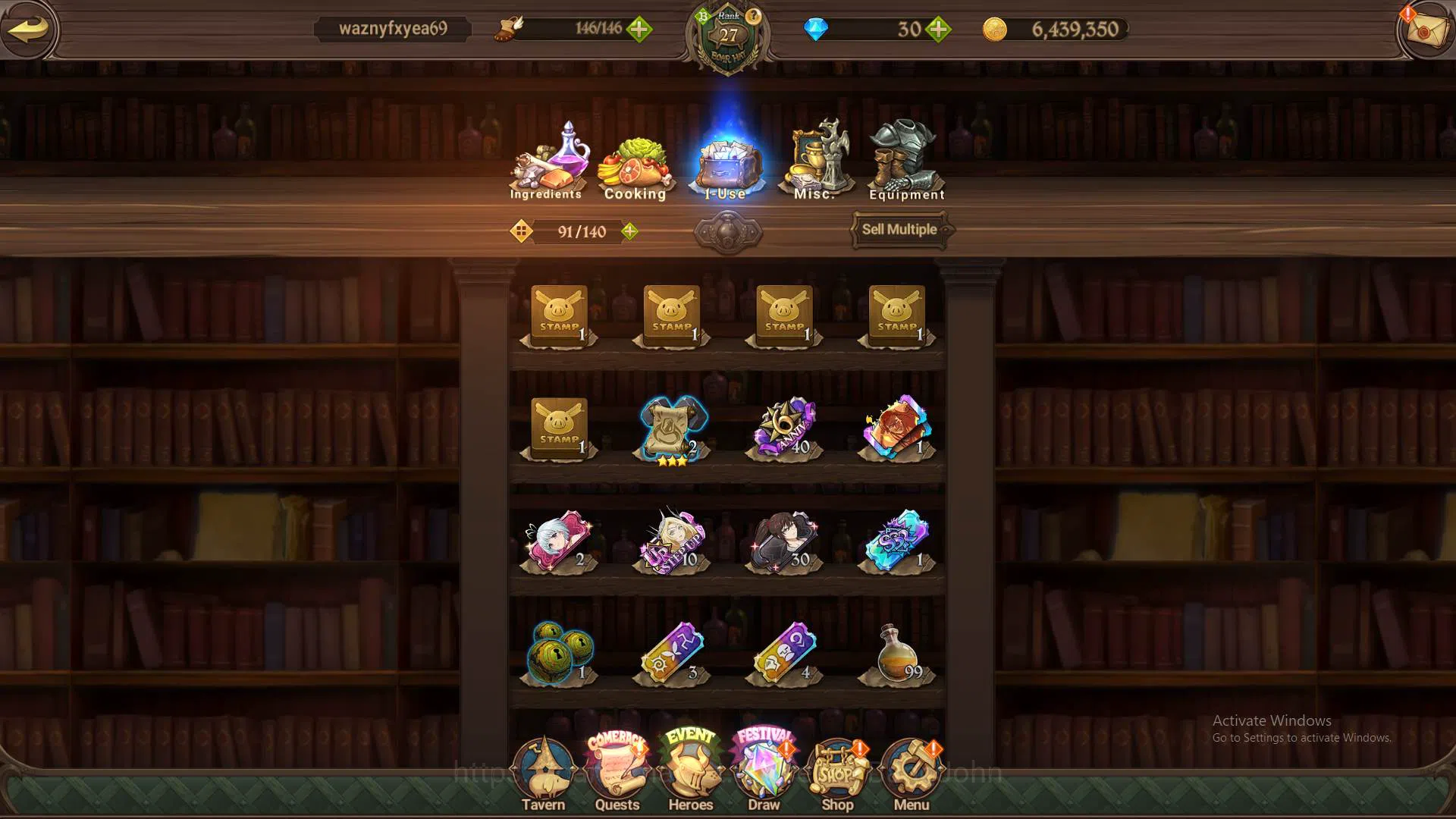 The Seven Deadly Sins: Grand Cross Accounts Others GLOBAL|1.1M CC|LS 41|collab Glass|UR Salos,Sabunak,WK GOwther,DK 5