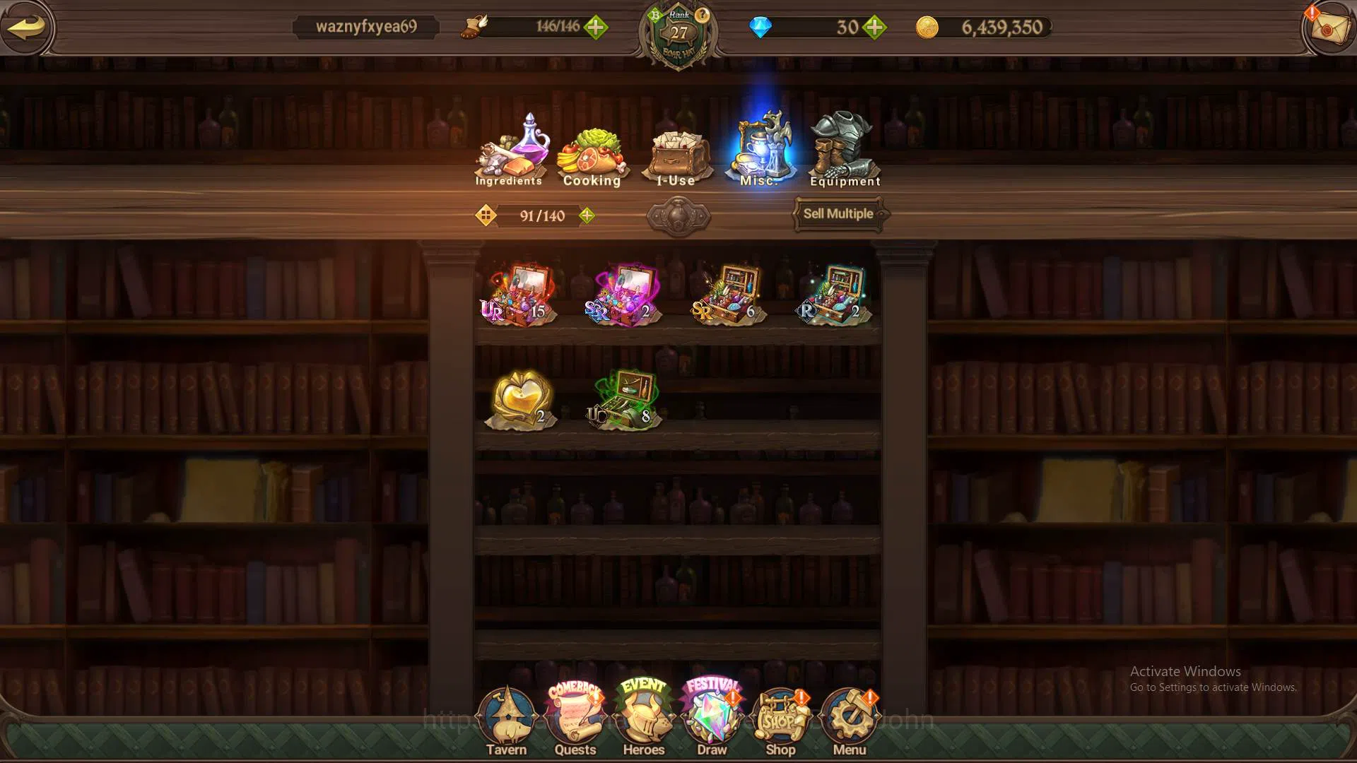 The Seven Deadly Sins: Grand Cross Accounts Others GLOBAL|1.1M CC|LS 41|collab Glass|UR Salos,Sabunak,WK GOwther,DK 6