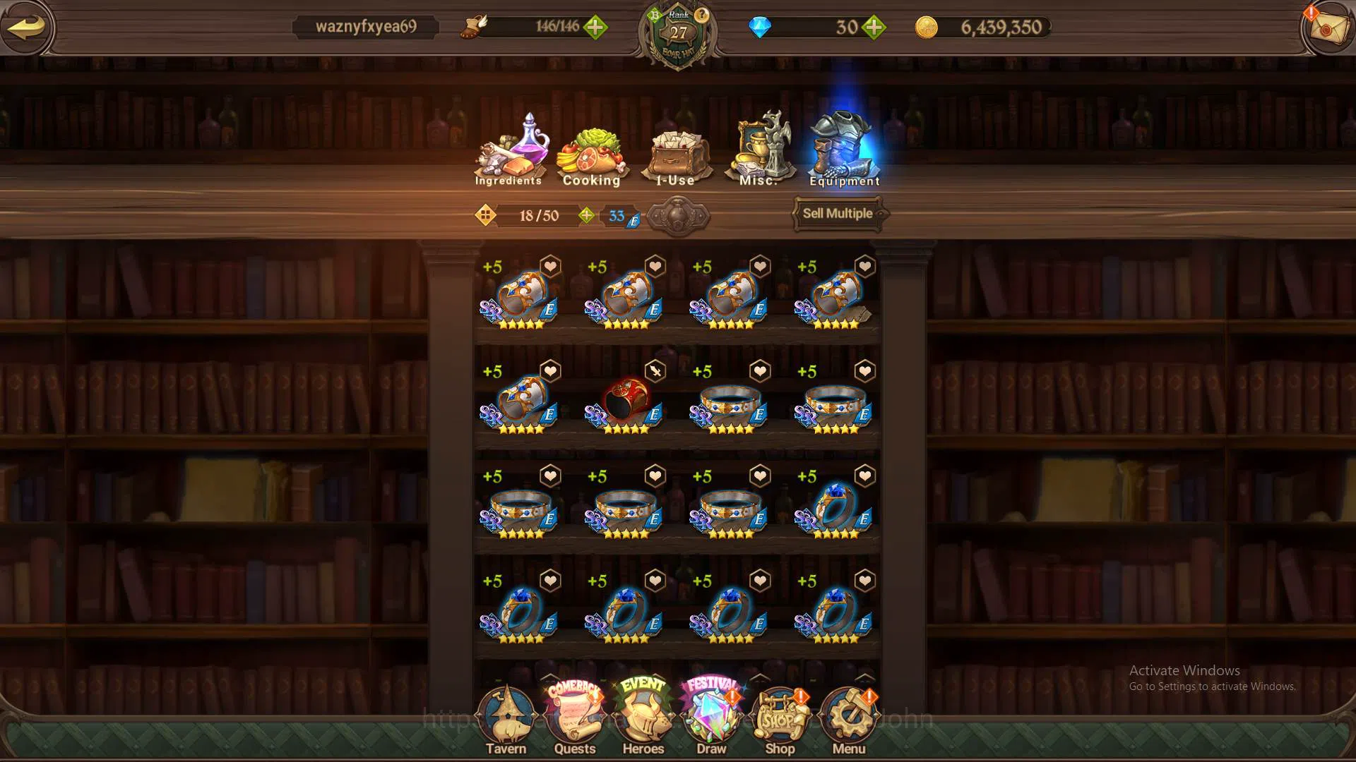 The Seven Deadly Sins: Grand Cross Accounts Others GLOBAL|1.1M CC|LS 41|collab Glass|UR Salos,Sabunak,WK GOwther,DK 7