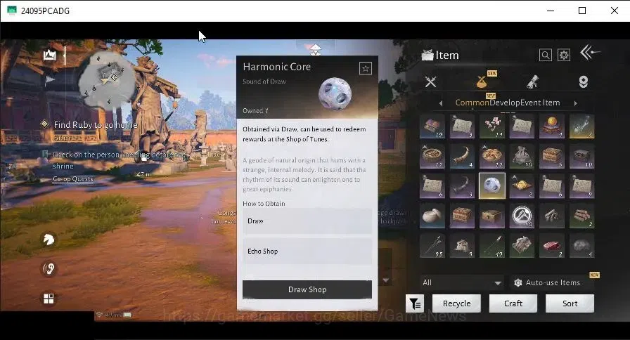 Where Winds Meet Accounts GLOBAL|Lv 5|GS 3682|1 Harmonic Core|Nameless Sword image 1