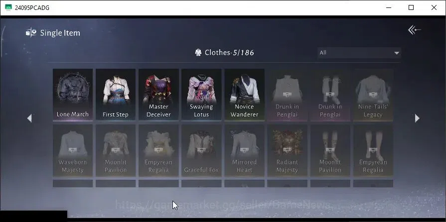 Where Winds Meet Accounts GLOBAL|Lv 5|GS 3682|1 Harmonic Core|Nameless Sword image 11
