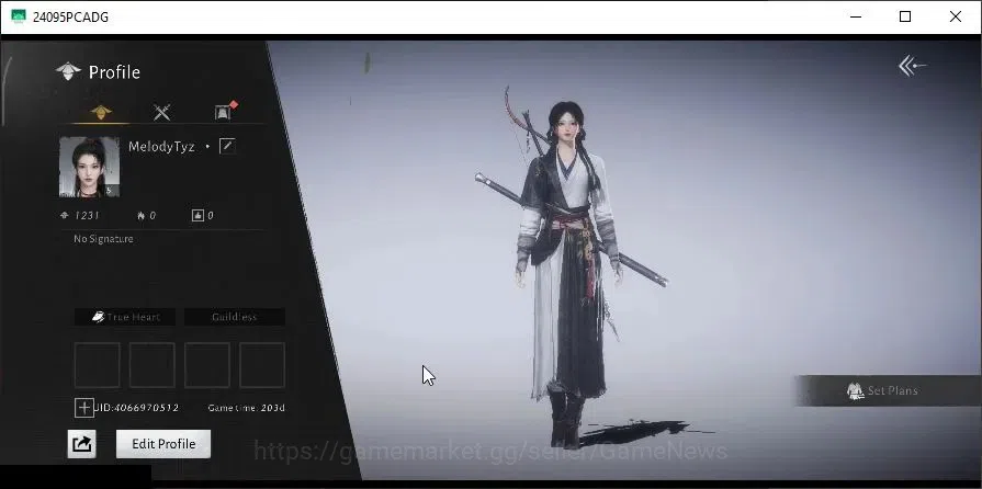 Where Winds Meet Accounts GLOBAL|Lv 5|GS 3682|1 Harmonic Core|Nameless Sword image 2