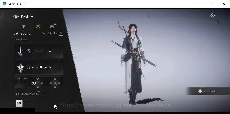 Where Winds Meet Accounts GLOBAL|Lv 5|GS 3682|1 Harmonic Core|Nameless Sword image 3