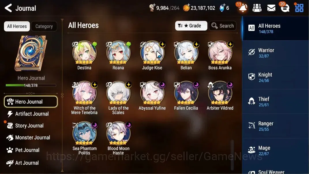 Epic Seven Accounts GLOBAL Unverif|NewEra|10 ML(LOT Scales,BArunka,BMH image 7