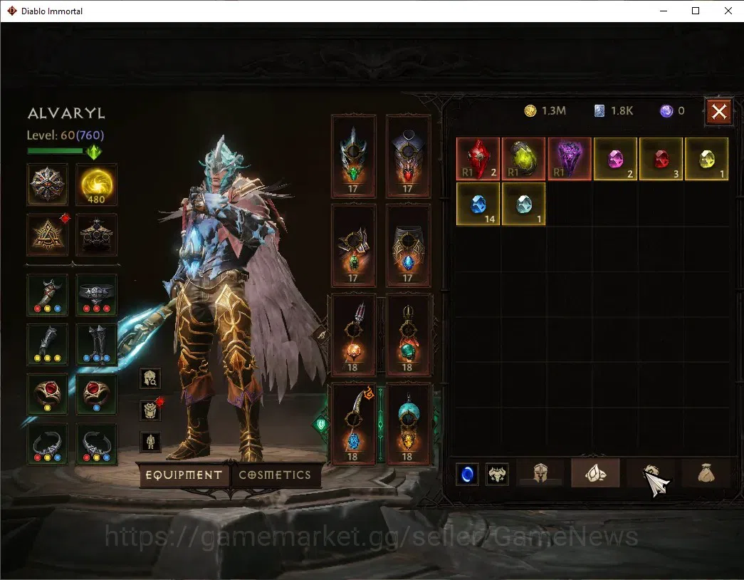 Diablo Immortal Accounts EU - aranoch|CS ON|Lv60(742)|Tempest|42k CR|Reso 3 image 6
