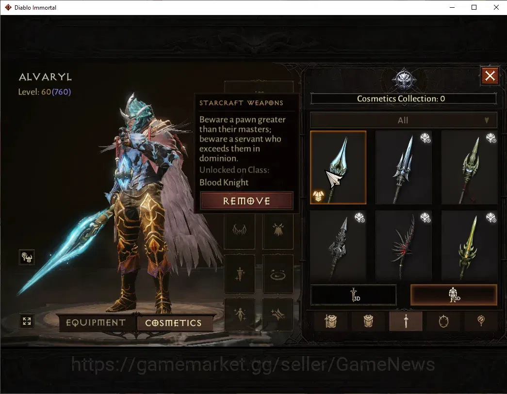 Diablo Immortal Accounts EU - aranoch|CS ON|Lv60(742)|Tempest|42k CR|Reso 3 image 8