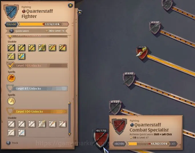 Albion Online Accounts High-End ASIA|4,43M Total Fame - 1M Silver 10,6M Bank Value|T8 Quarrier - T7 Quarterstaff Build|23 8