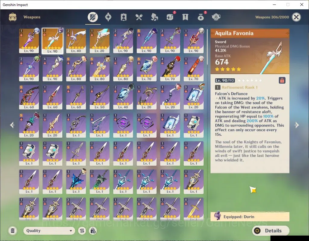 Genshin Impact Accounts ASIA|AR 58|11 Limited + 4 (*5Weap)|KazuhaC1,Durin, image 18