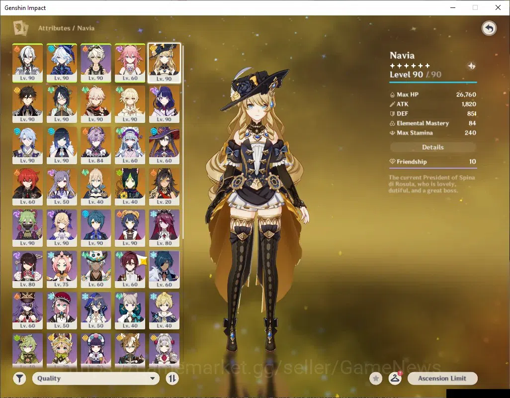 Genshin Impact Accounts ASIA|AR 58|11 Limited + 4 (*5Weap)|KazuhaC1,Durin, image 6
