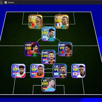 eFootball Accounts High-End Mobile |PW 3071|Bigtime New Mbappe,New Ronaldo|Showtime New Manzambi,New Fernandez|Epic