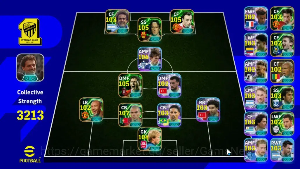 eFootball Accounts Android|Epic Pepe,Steven Gerrard,Francesco Totti,D image 1