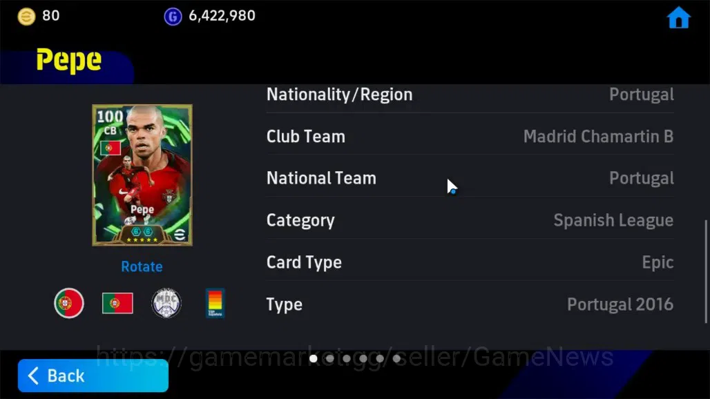 eFootball Accounts Android|Epic Pepe,Steven Gerrard,Francesco Totti,D image 10