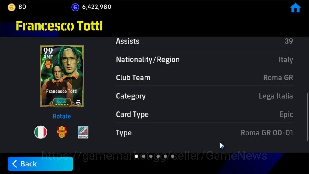 eFootball Accounts Android|Epic Pepe,Steven Gerrard,Francesco Totti,D image 20