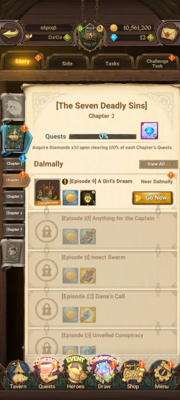 The Seven Deadly Sins: Grand Cross Accounts global |Starter | 738k CC | 1 LR Elizabeth 1 UR D image 7