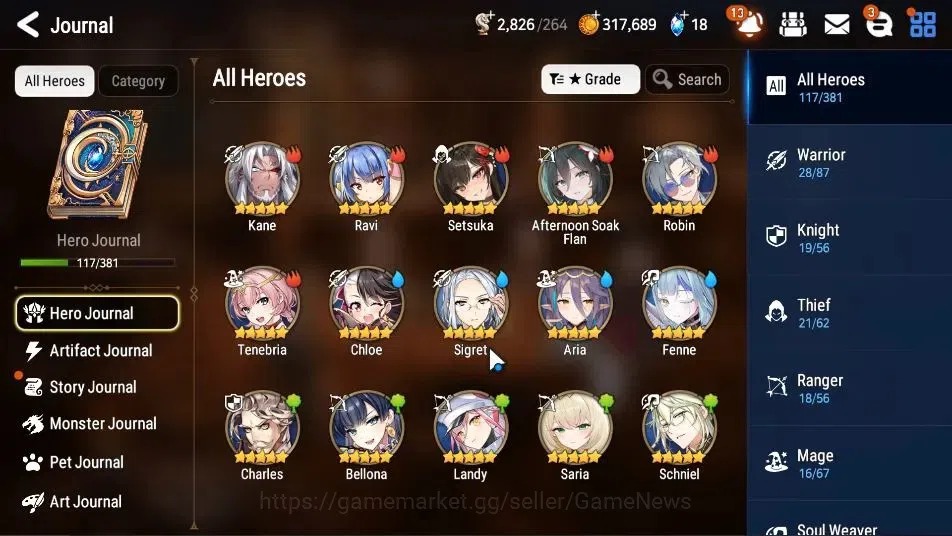 Epic Seven Accounts GLOBAL Unverif|New Era|6 ML(School Nurse Yulha,LC image 7