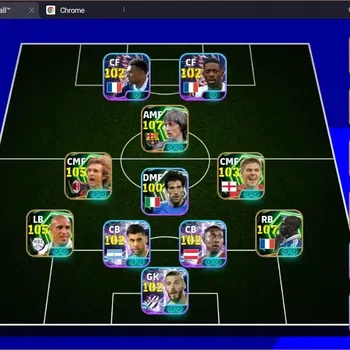 eFootball Accounts High-End Mobile |PW 3197|Bigtime Gerrard|Epic Thuram,Cruyff,Pirlo,Carlos, Etc|SHW
