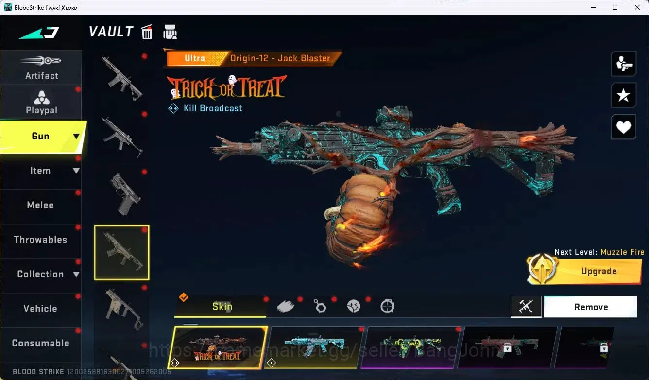 Blood Strike Accounts ASIA | Eternal Desert Eagle-Scorpius Lv1 | 2 Limit image 11
