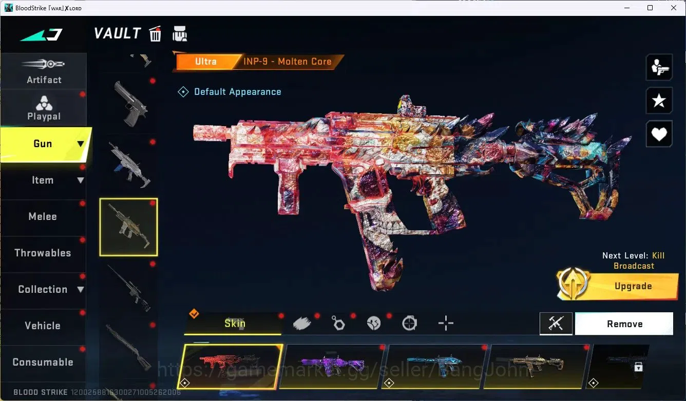 Blood Strike Accounts ASIA | Eternal Desert Eagle-Scorpius Lv1 | 2 Limit image 17