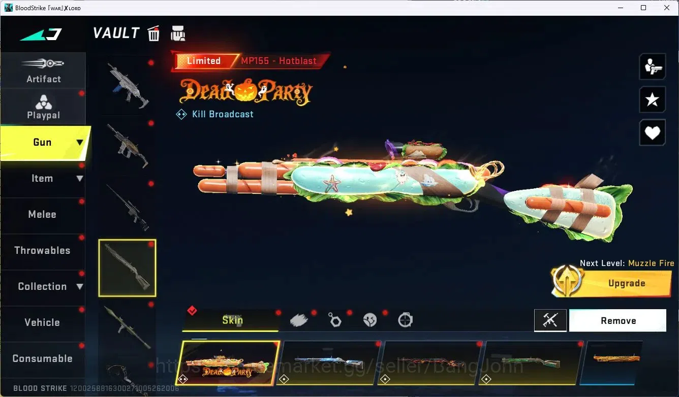 Blood Strike Accounts ASIA | Eternal Desert Eagle-Scorpius Lv1 | 2 Limit image 18