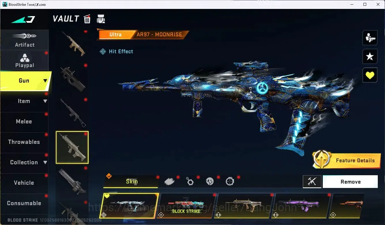 Blood Strike Accounts ASIA | Eternal Desert Eagle-Scorpius Lv1 | 2 Limit image 20